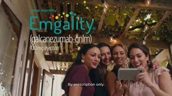 Emgality TV commercial - Dinner Party