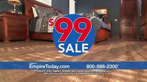 Empire Today $99 Room Sale TV Spot, 'Huge: Carpet, Hardwood and Laminate'