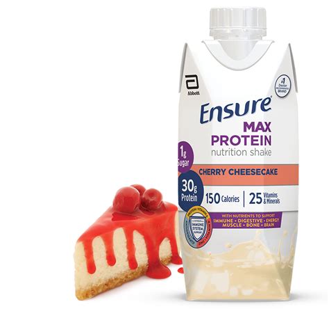Ensure Cherry Cheesecake Max Protein logo