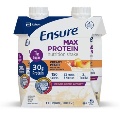 Ensure Creamy Peach Max Protein logo