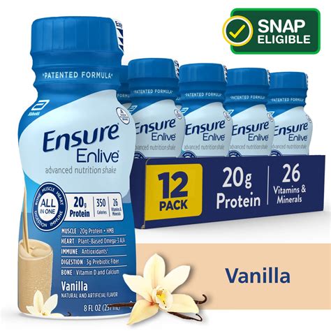 Ensure Enlive Vanilla commercials