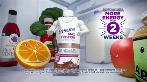Ensure Max Protein TV Spot, 'More Energy and New Flavors' created for Ensure