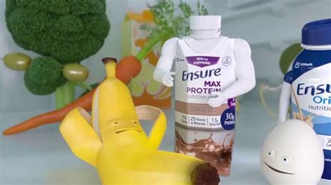 Ensure Max Protein TV commercial - Sit-Up Banana