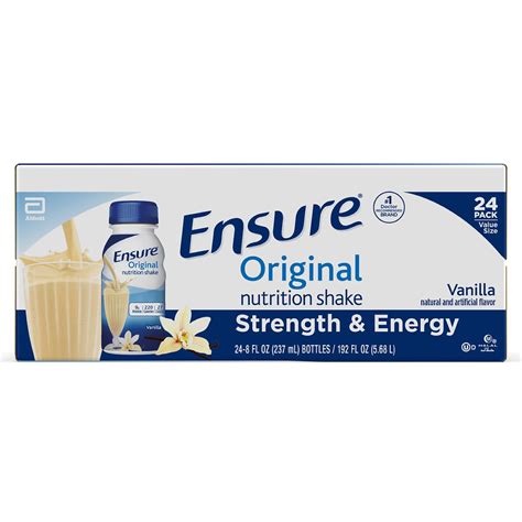 Ensure Original Vanilla Nutrition Shake commercials