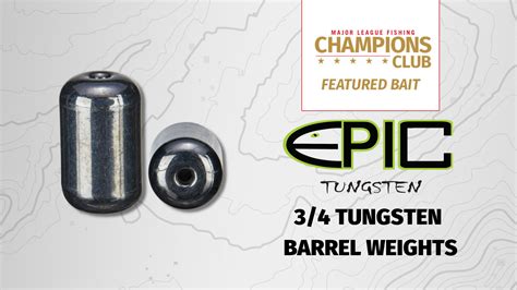 Epic Baits Fishing TV Spot, 'Tungsten Weights'
