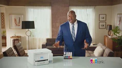 Epson EcoTank Printer TV Spot, 'Cartridge Conniptions: Permission Slip' Featuring Shaquille O'Neal featuring Aniston Campbell