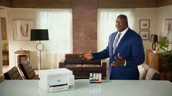 Epson EcoTank TV Spot, 'Cartridge Conniptions: Craft Room' Featuring Shaquille O'Neal featuring Melissa Haas