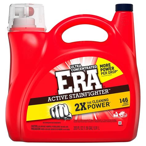 Era Laundry Detergent Active Stain Fighter logo