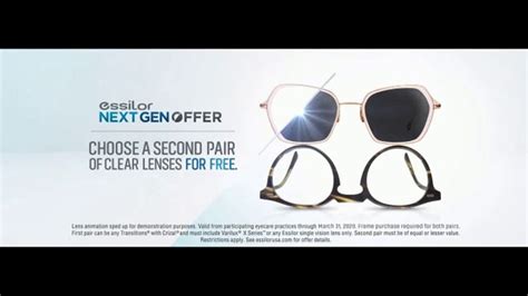 Essilor TV commercial - More Than a Number: Get a Second Pair