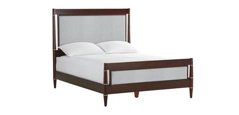 Ethan Allen Clement Upholstered Panel Bed