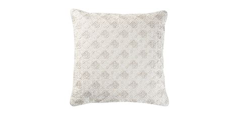 Ethan Allen Embroidered Ogee Pillow