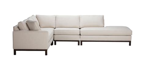 Ethan Allen Melrose Too Four Piece Open End Sectional commercials