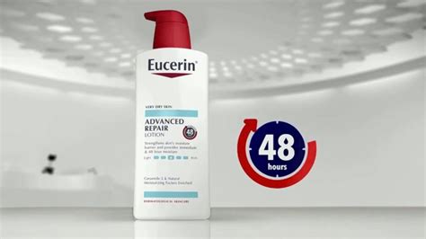 Eucerin Advanced Repair Lotion TV Spot, '48-Hour Moisture'