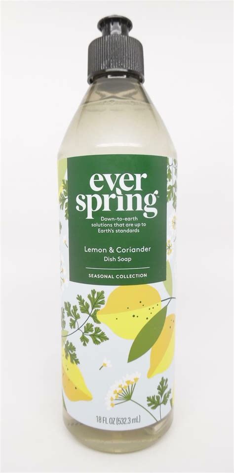 Everspring Lemon & Coriander Dish Soap