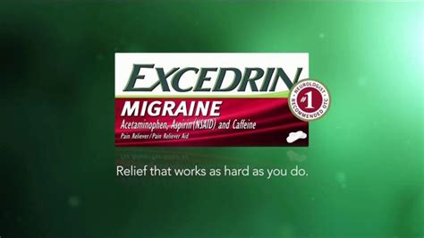 Excedrin Migraine TV commercial - Baker