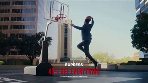 Express Performance TV Spot, 'NBA Game Changers: 50 Off' Featuring John Collins created for Express