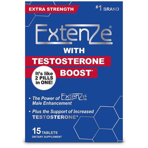 ExtenZe With Testosterone Boost logo