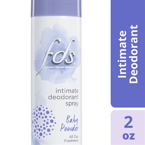 FDS Feminine Deodorant Spray Baby Powder logo