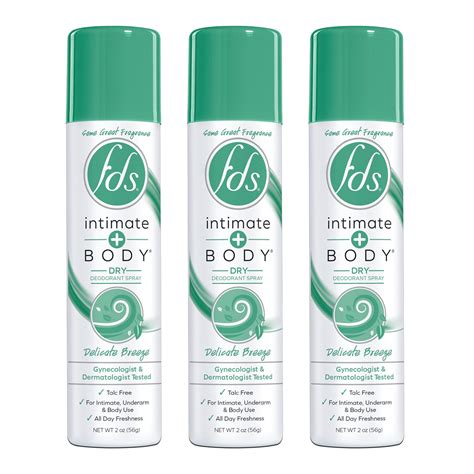 FDS Feminine Deodorant Spray Delicate Breeze logo