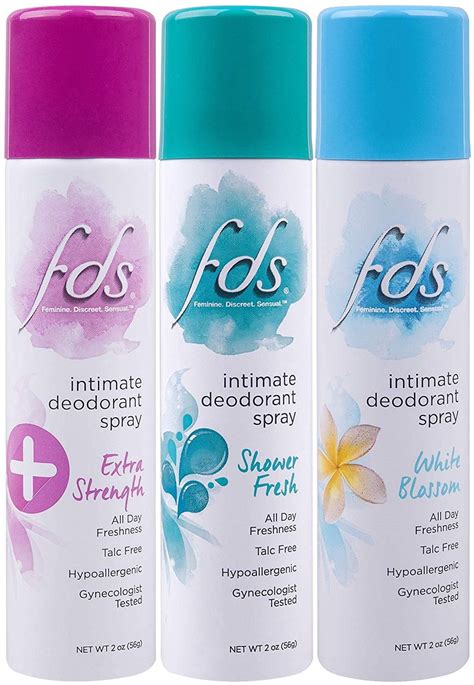 FDS Feminine Deodorant Spray White Blossom logo