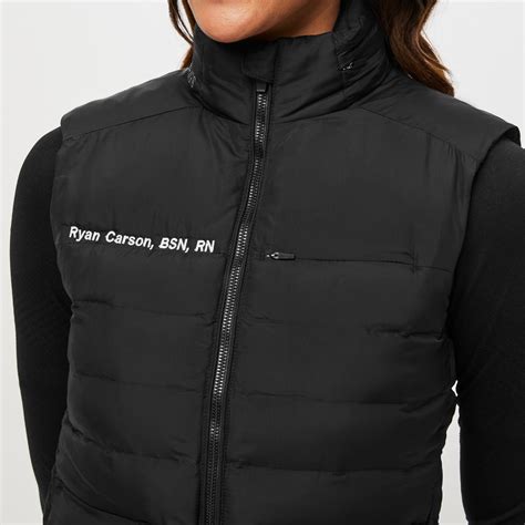 FIGS On-Shift Packable Puffer Vest commercials