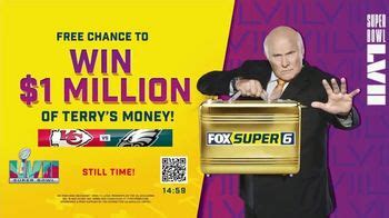 FOX Bet Super 6 Super Bowl 2023 TV Spot, 'Terry's Money: $1 Million'