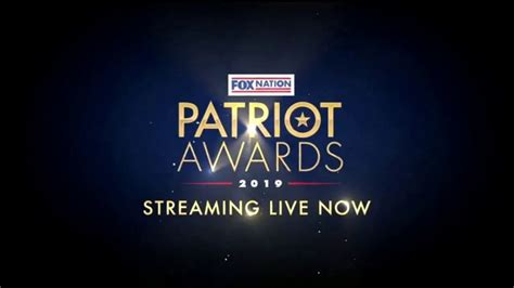 FOX Nation TV commercial - 2019 Patriot Awards