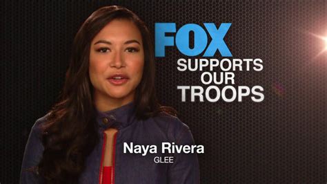 FOX TV Spot, 'Support Our Troops' Feat. Lea Michele, Naya Rivera created for FOX