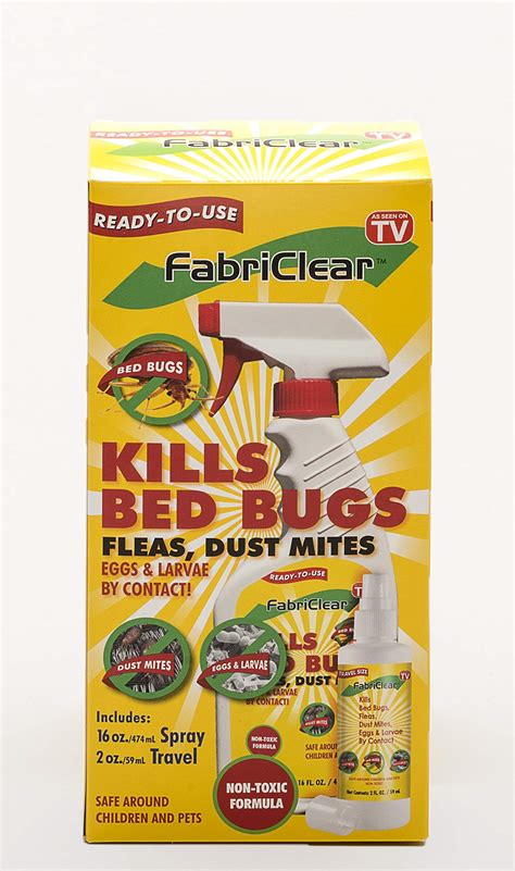 FabriClear Bed Bugs and Dust Mites