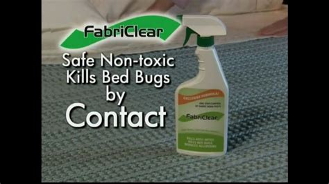 FabriClear TV Commercial for Bed Bugs featuring Craig Burnett