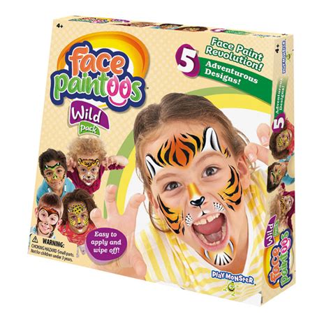 Face Paintoos Wild Pack logo