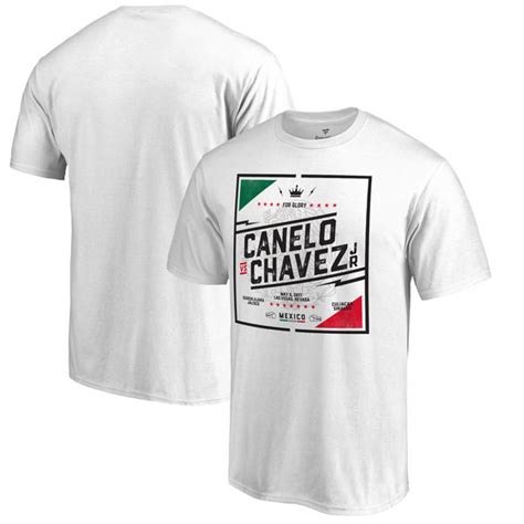 Fanatics, Inc. Gray Golden Boy Promotions Canelo vs. Chavez Cinco de Mayo V-Neck T-Shirt commercials