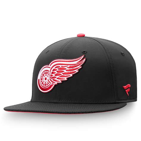 Fanatics.com Detroit Red Wings Core Primary Logo Flex Hat logo