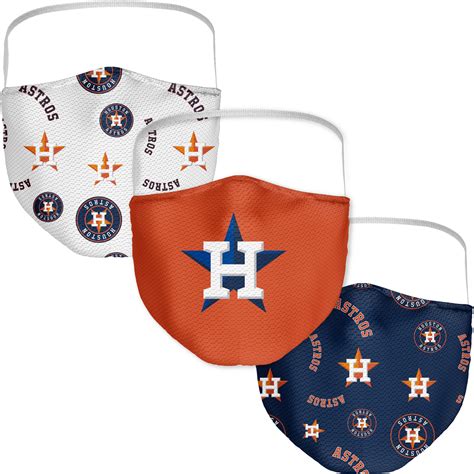 Fanatics.com Houston Astros Adult All Over Logo Face Covering logo