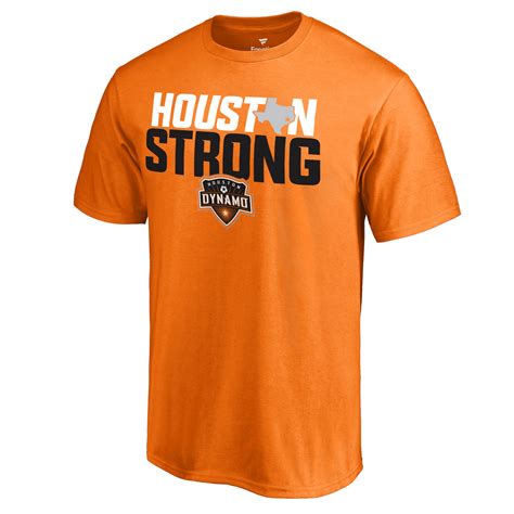 Fanatics.com Houston Dynamo FC Team Prep T-Shirt logo