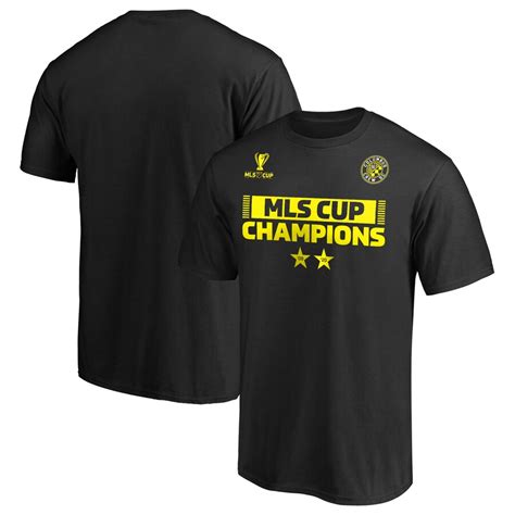 Fanatics.com Men's Columbus Crew SC 2020 MLS Cup Champions Locker Room T-Shirt logo