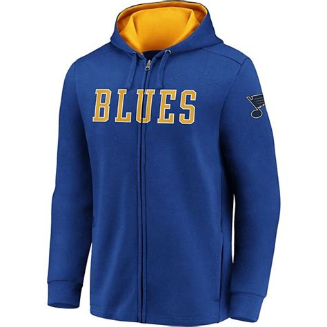 Fanatics.com St. Louis Blues Primary Team Logo Fleece Pullover Hoodie