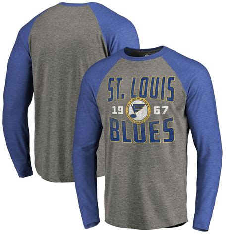 Fanatics.com St. Louis Blues The Lou Tri-Blend Raglan Long Sleeve T-Shirt commercials