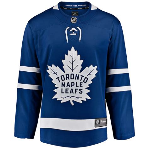 Fanatics.com Toronto Maple Leafs Breakaway Home Jersey logo