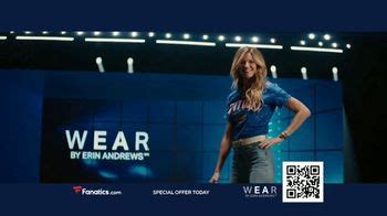 Fanatics.com Wear by Erin Andrews TV Spot, 'Now Officially Licensed' Featuring Erin Andrews
