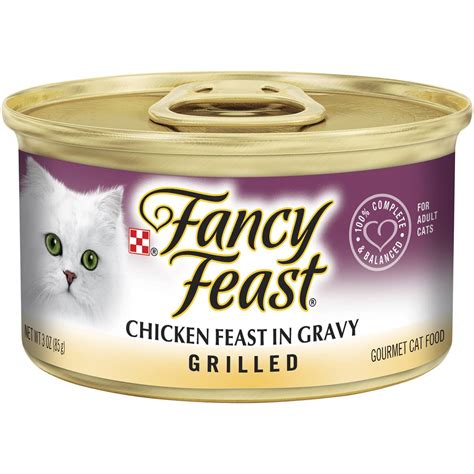 Fancy Feast Chicken Feast in Gravy Grilled logo