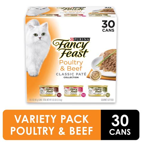Fancy Feast Classic Poultry & Beef Feast Variety Pack commercials