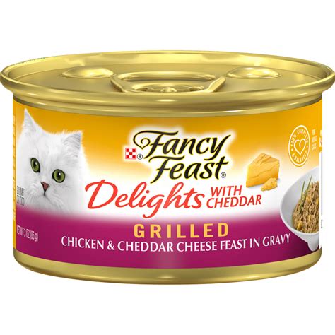 Fancy Feast Delights with Cheddar logo