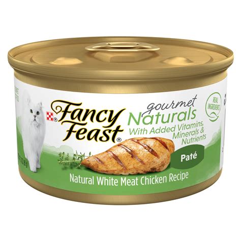 Fancy Feast Gourmet Naturals White Meat Chicken Pate logo