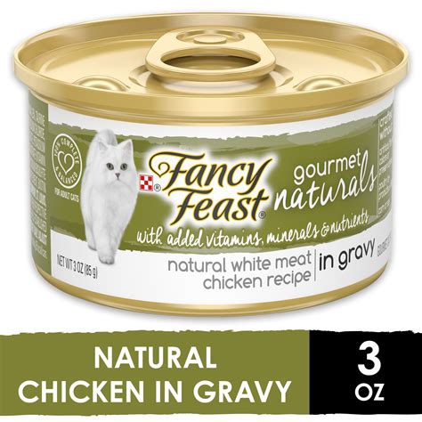 Fancy Feast Gourmet Naturals White Meat Chicken in Gravy logo