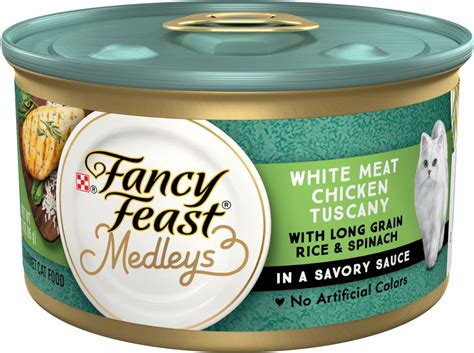 Fancy Feast Medleys White Meat Chicken Primavera Tomatoes, Carrots & Spinach in Broth