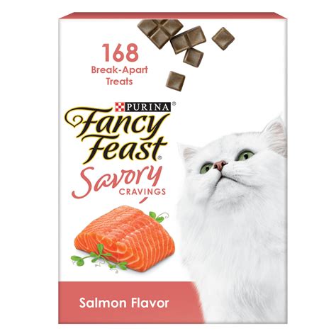 Fancy Feast Savory Cravings Salmon Flavor Cat Treats logo