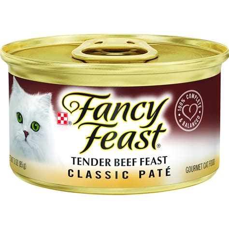 Fancy Feast Tender Beef Feast Classic logo