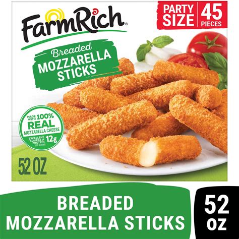 Farm Rich Breaded Mozzarella Sticks commercials