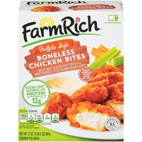 Farm Rich Buffalo Style Boneless Chicken Bites logo